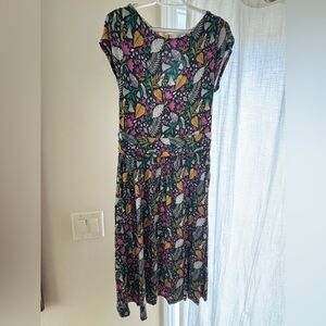 Boden cap sleeve jersey dress